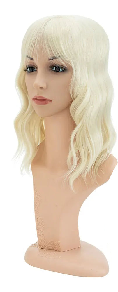 22-Inch Wavy Clip-In Hair Extensions – High-Temperature Fiber, 10 Color Options, Lightweight & Natural Look