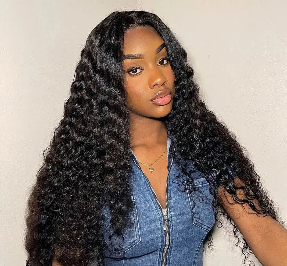 Deep Wave Human Hair Bundles – 100% Natural, Permed, 12-30 Inch, No Shedding, Available for Drop Shipping