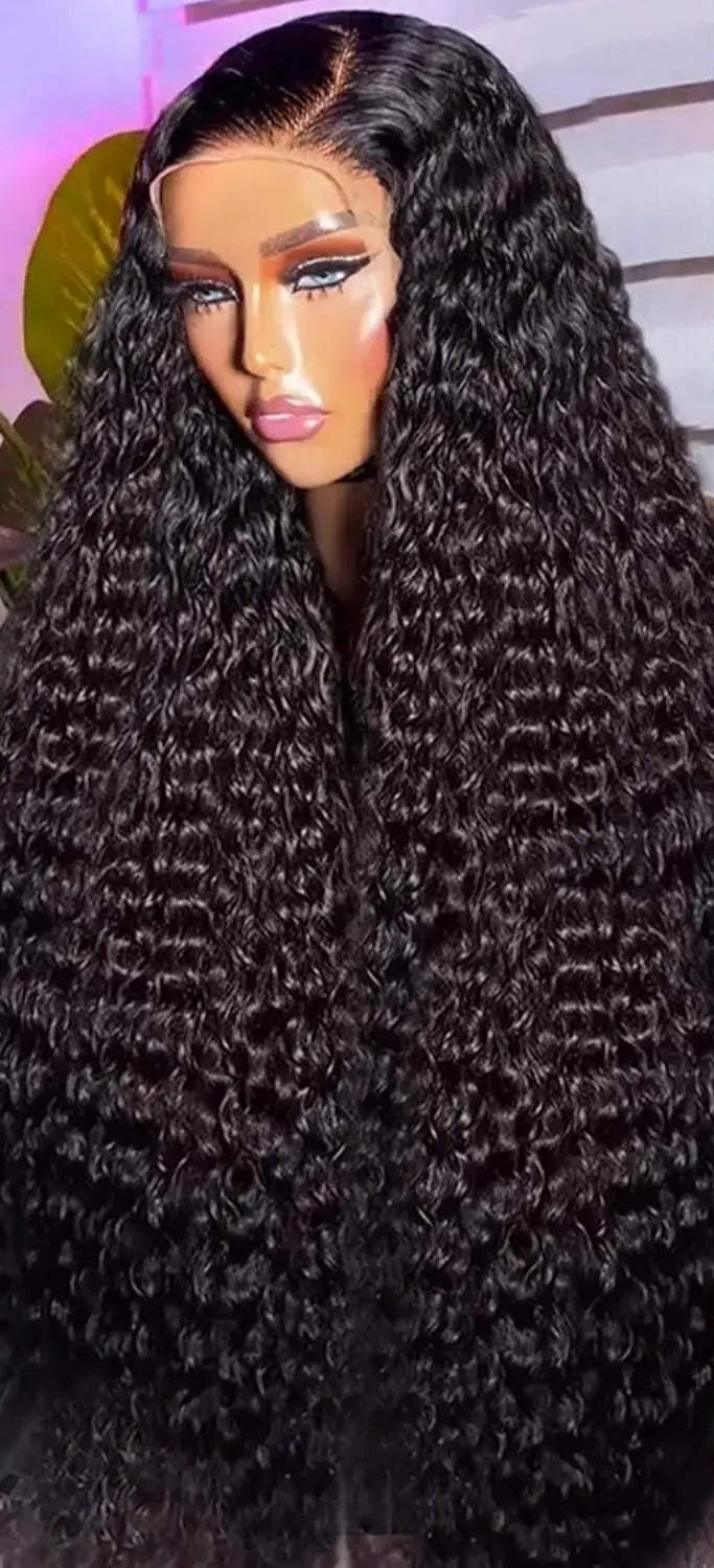 Long Lace Front Wig – Transparent Swiss Lace (26+ Inches)