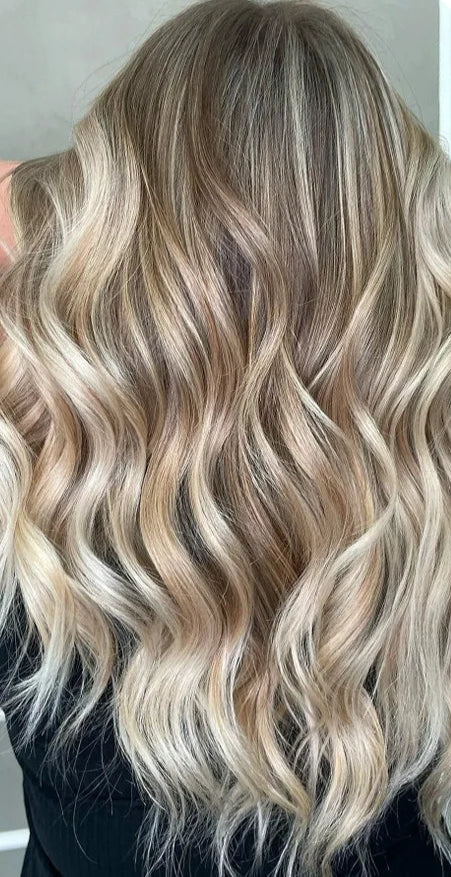 100% Natural Remy Mini Tape In Hair Extensions – 12" to 24" Straight, Ombre & Balayage Colors, Reusable