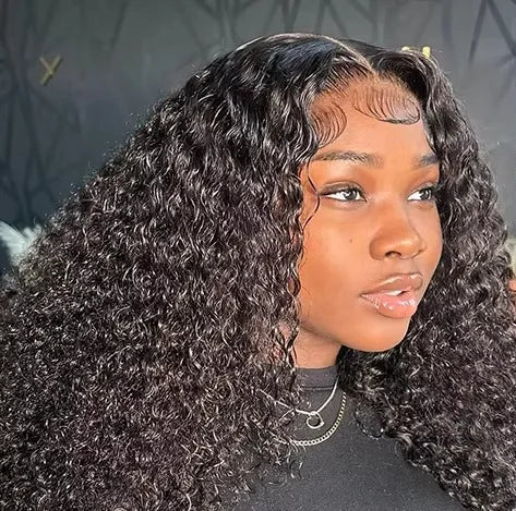 Short Curly Wig – 4-16 Inch, Chemical-Free, Natural and Bouncy Curly Texture