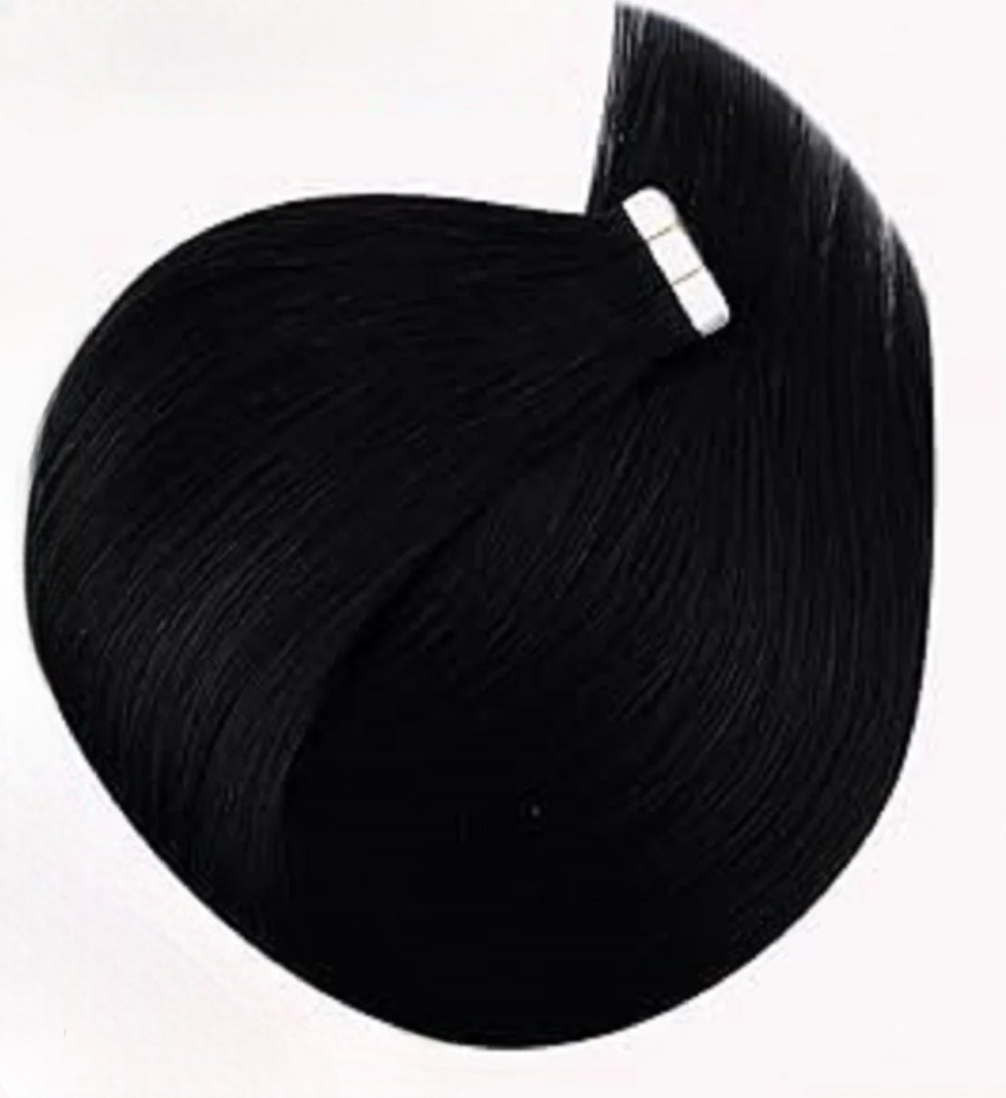 YoungSee 100% Human Hair Tape-in Extensions | Natural Straight | 12-24 Inch | Can Be Dyed Darker | Lightweight & Comfortable