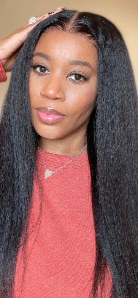 UNice Yaki Straight Human Hair Bundles – 1/3/4 PCS, 100g Per Bundle, Natural Color, Sew-In Weaves, 8-26 Inch