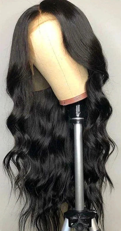 26+ Inch Body Wave Lace Front & Closure Wig – Transparent Swiss Lace