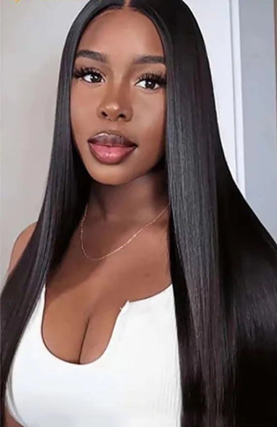 Premium 4x4 Glueless HD Lace Wig – 26+ Inch, 180% Density, Beginner-Friendly & Ready to Wear"