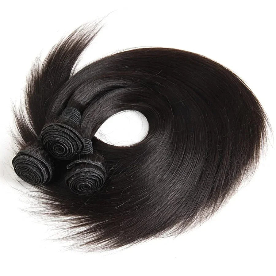 Premium Hair Weaving Extensions – Straight, 100% Human Hair, Can Be Permed & Styled