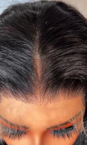 Long Curly 13x6 Lace Front Wig - 26+ Inch Water Wave, 250% Density, Pre-Plucked, HD Transparent Lace