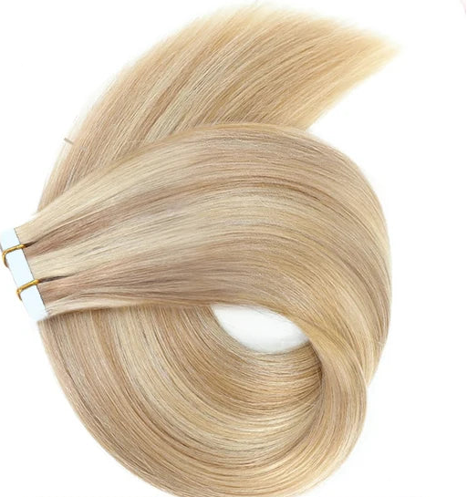 100% Natural Straight Human Hair Extensions - Chemical-Free, Perm-Ready Weaving