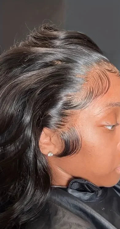 Body Wave 360 Lace Frontal Wig – 13x6 Transparent Lace, 26+ Inch, Pre-Plucked Hairline with Baby Hair, 180% Density