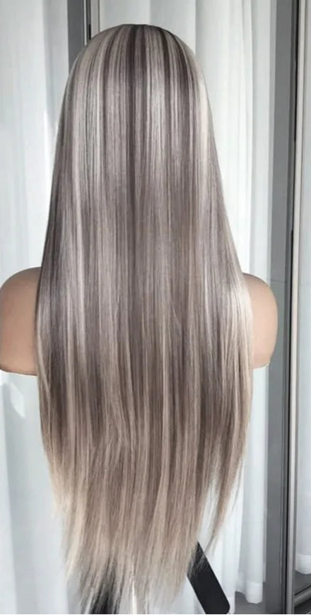 Vietnamese Straight Lace Front Wig – 26+ Inch, Transparent Lace, Swiss Lace, Chemical-Free, Long Human Hair