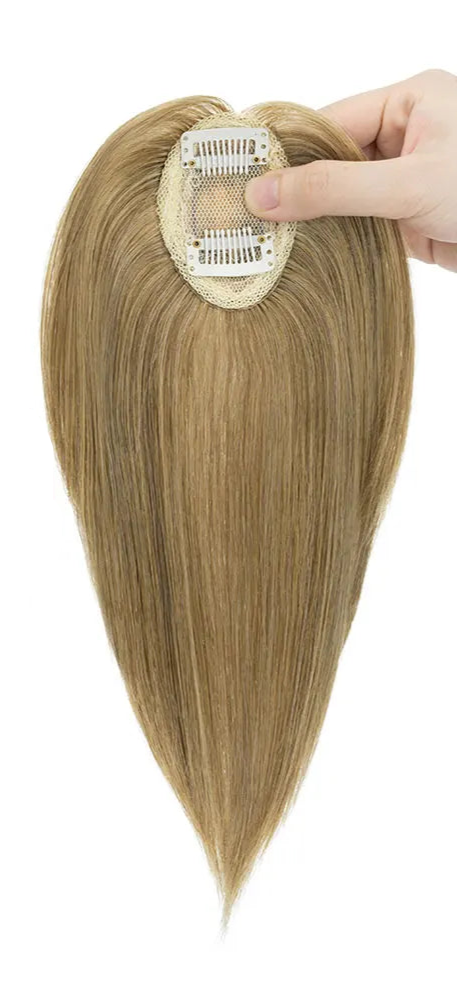 Natural Clip-In Middle Part Bangs | High-Temperature Fiber with Soft & Thick Texture