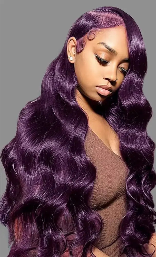 Body Wave Lace Front Synthetic Wig – Natural Look, Heat-Resistant Fiber