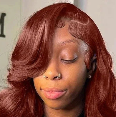 Long Body Wave Lace Front Wig – 14"-32", HD Transparent Lace, 100% Natural Human Hair, Customizable Color