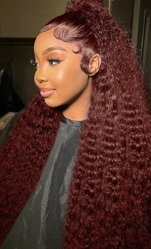 Long Deep Wave Lace Front Wig – Hair, 13x4 & 13x6 Transparent Lace