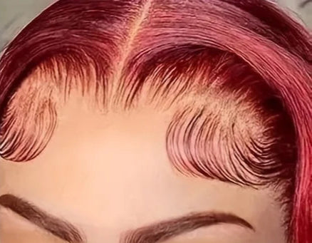 Short Straight Lace Wig – 100% Hair, Transparent Lace, Pre-Plucked, Glueless Design (4-16 Inches)