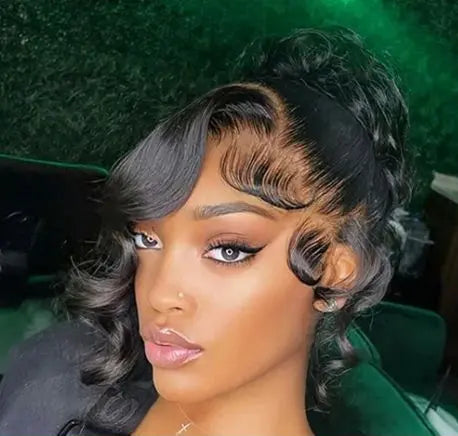 Body Wave Lace Front Wig – 13x6, 4x4, 360 Lace Options, Transparent Swiss Lace, 26+ Inches Long