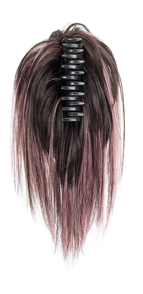 12-Inch Curly Claw Clip Messy Bun – High-Quality Synthetic Hair, Easy to Wear, Fluffy Volume