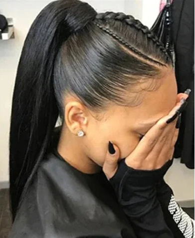 360 Full Lace Bone Straight Wig – Long 26+ Inches Human Hair, Pre-Plucked Hairline