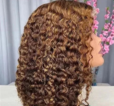 5x5 & 13x4 Deep Wave Lace Front Wig – Hair, Transparent Lace