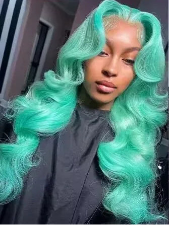 HD Lace Front Body Wave Human Hair Wig – 26"+ Long, 100% Virgin Human Hair, Pre-Plucked Natural Hairline, Transparent Swiss Lace