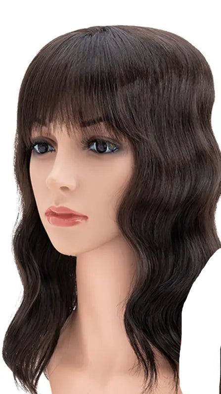 22-Inch Wavy Clip-In Hair Extensions – High-Temperature Fiber, 10 Color Options, Lightweight & Natural Look