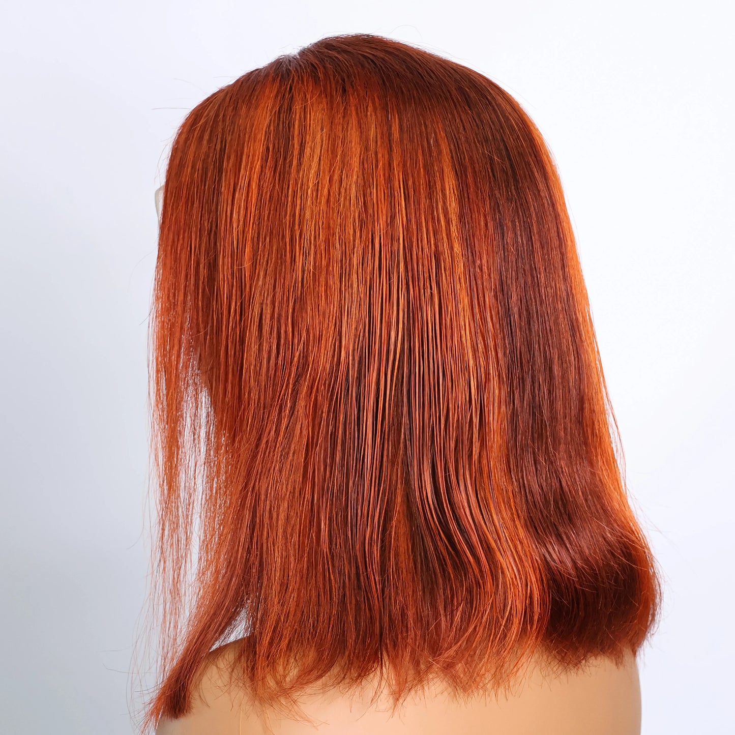 Short Straight Bob Wig – 100% Hair, 13x4 Lace Front, 180% Density, No Shedding