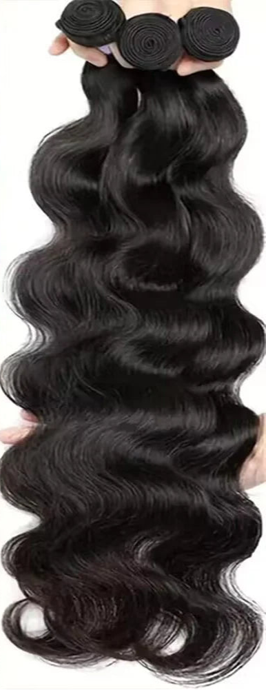 100% Human Hair Body Wave Bundles – Permable, Straightened & Dyeable, 12-32 Inch