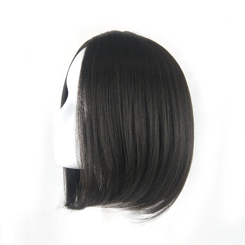 Sleek Human Hair Bob Wig | Customizable Short Style for Women