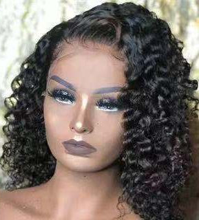 Vibrant Multi-Color Medium-Length Curly Wig | Adjustable Fit & High-Temperature Silk