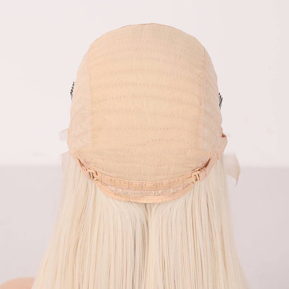 Women's Fashion Front Lace Wig - Stylish & Heat-Resistant Design