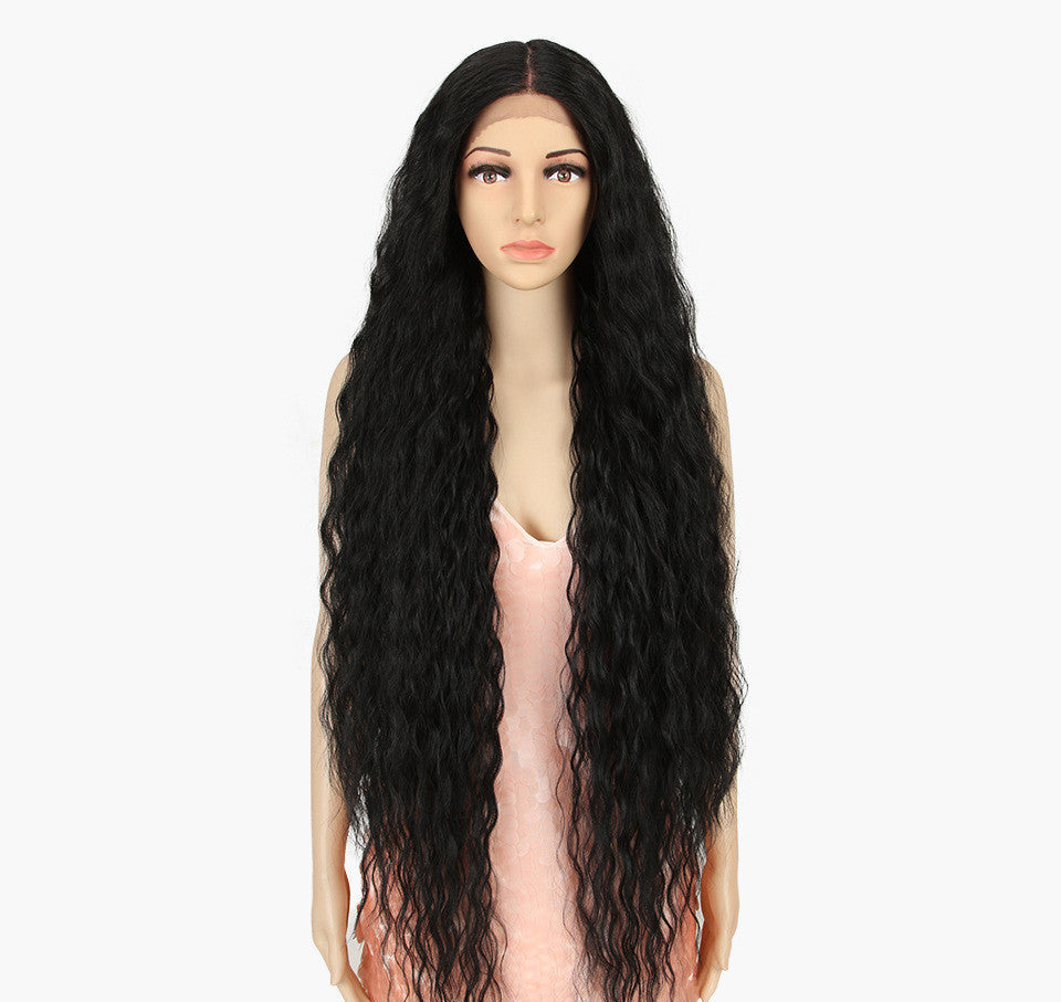 Women's Fashion Simple Front Lace Wig - Stylish and Natural Look