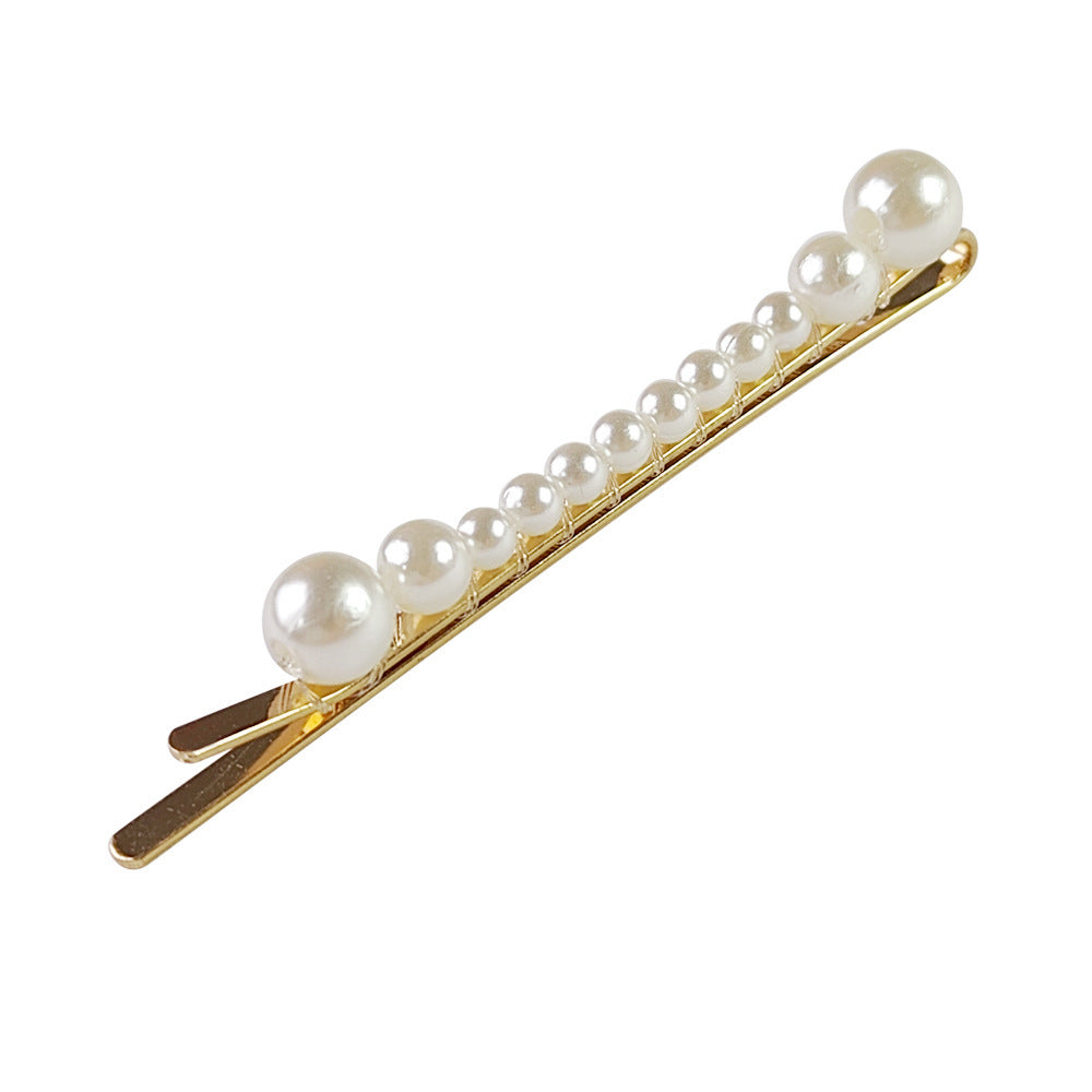 Handmade Pearl Barrettes for Women – Elegant Pearl BB Clips, Bobby Pins & Duckbill Clips