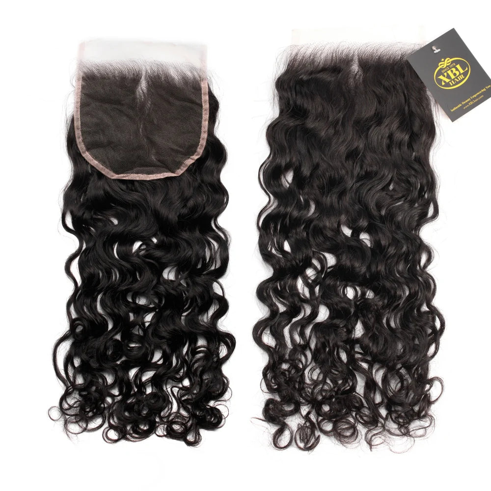 Hair 5x5 HD Lace Cloure Water Wave Small Knots 100% Human Hair