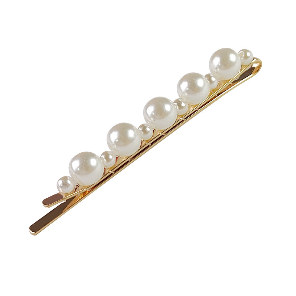 Handmade Pearl Barrettes for Women – Elegant Pearl BB Clips, Bobby Pins & Duckbill Clips
