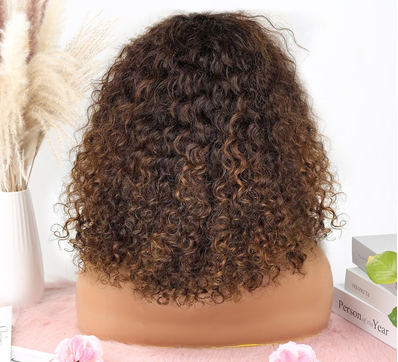 Real Human Hair Wigs – Star Fashion Style with Adjustable Lengths & Densities (8–32 Inches)