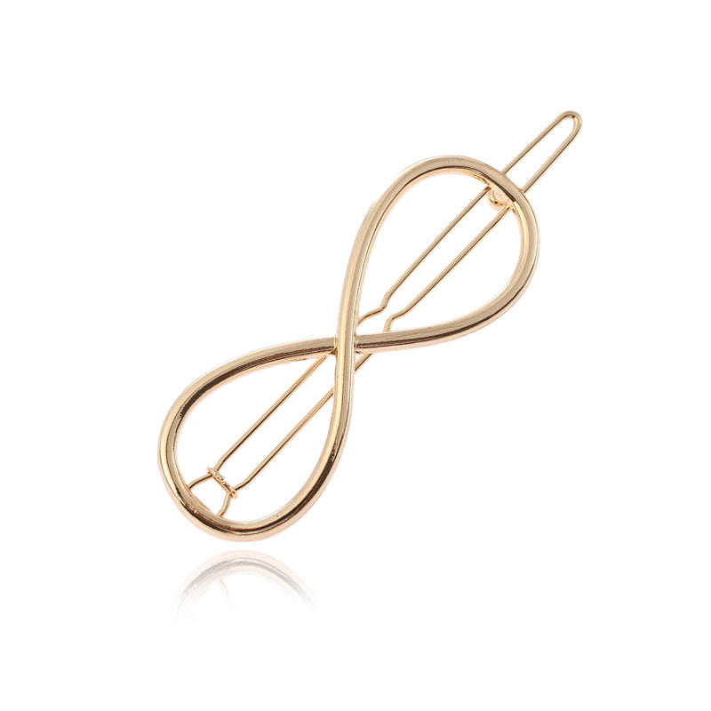 Elegant Geometric Alloy Hairpins - Women's Collection in Various Styles and Colors
