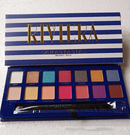 14-Color Eye Shadow Palette – Flannel Series for Vibrant and Velvet Looks