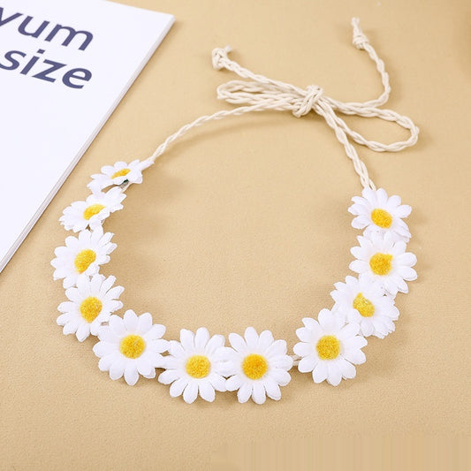 Bohemian Plaid Star Hair Band – Women's Stylish Cloth Hair Accessory