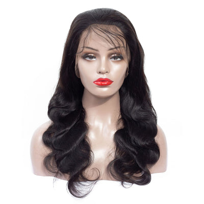 Beumax Body Wave Brazilian Human Hair Wig – 13x4 Lace Frontal, Remy Hair, 8 to 30 Inches, 180%-200% Density