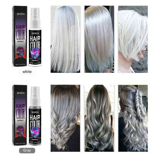 Quick-Change Temporary Hair Color Spray - Vibrant & Easy-to-Use