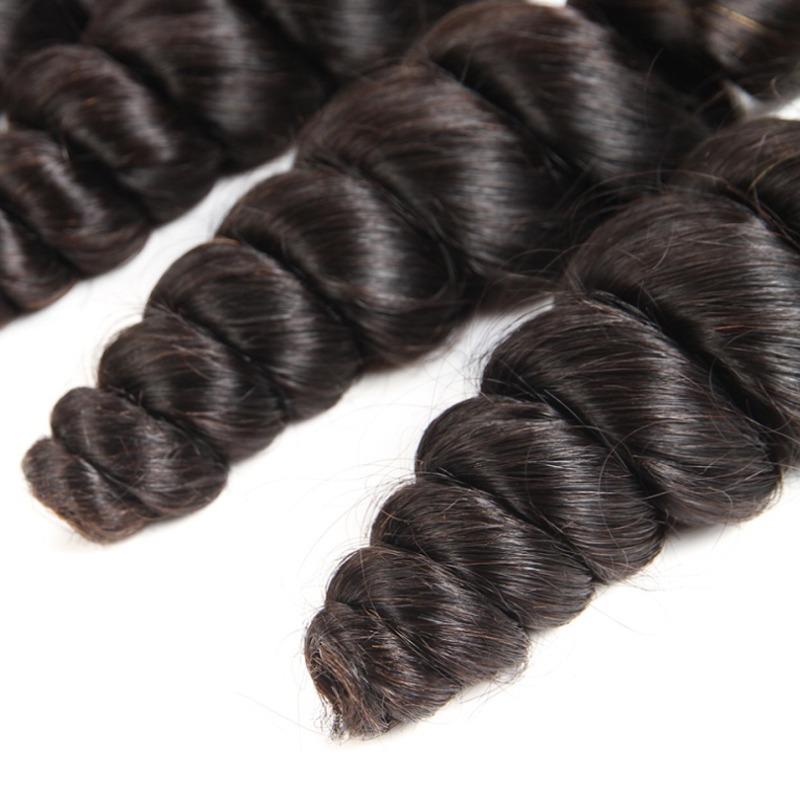 10A Virgin Loose Body Wave Hair Extensions – 100% Unprocessed with Frontal14