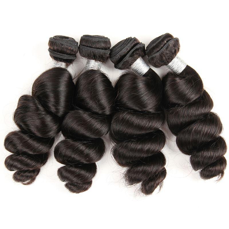 10A Virgin Loose Body Wave Hair Extensions – 100% Unprocessed with Frontal9