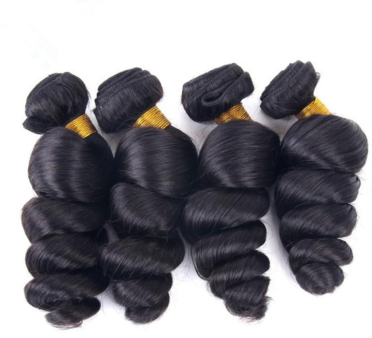 10A Virgin Romance Funmi Curl Hair Extensions – 100% Unprocessed with Closure1