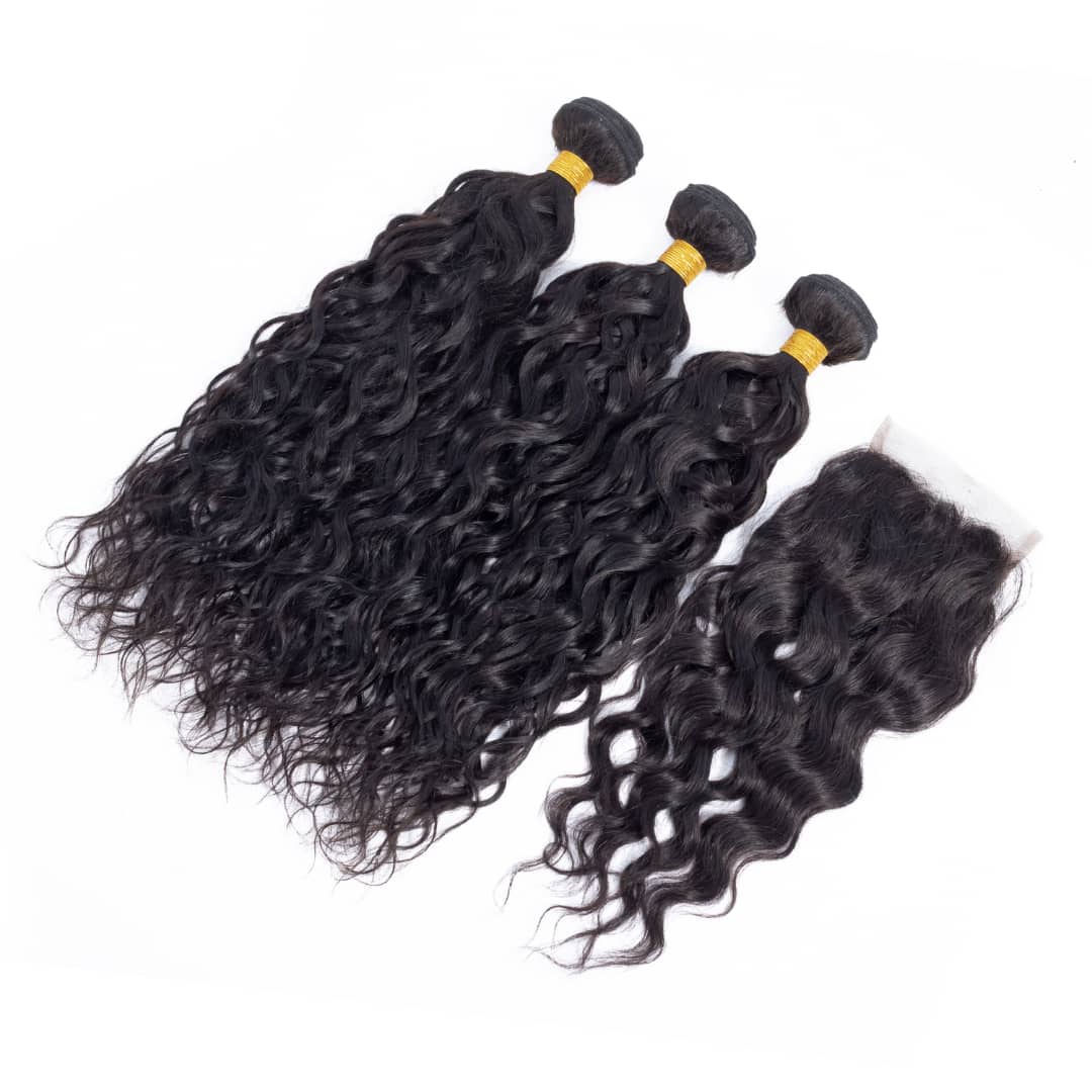 10A Virgin Straight Hair Extensions – 100% Unprocessed with Closure40