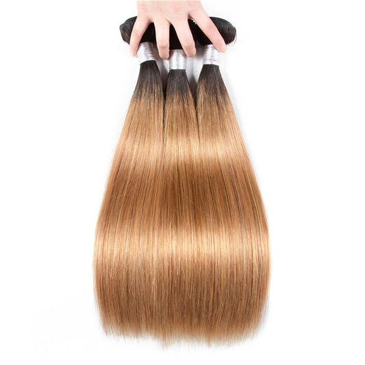 10A Virgin Straight Human Hair Extensions – 100% Unprocessed with Closure