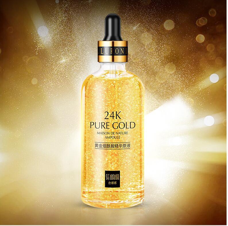 24K Gold Nicotinamide Essence – Anti-Aging and Brightening Solution