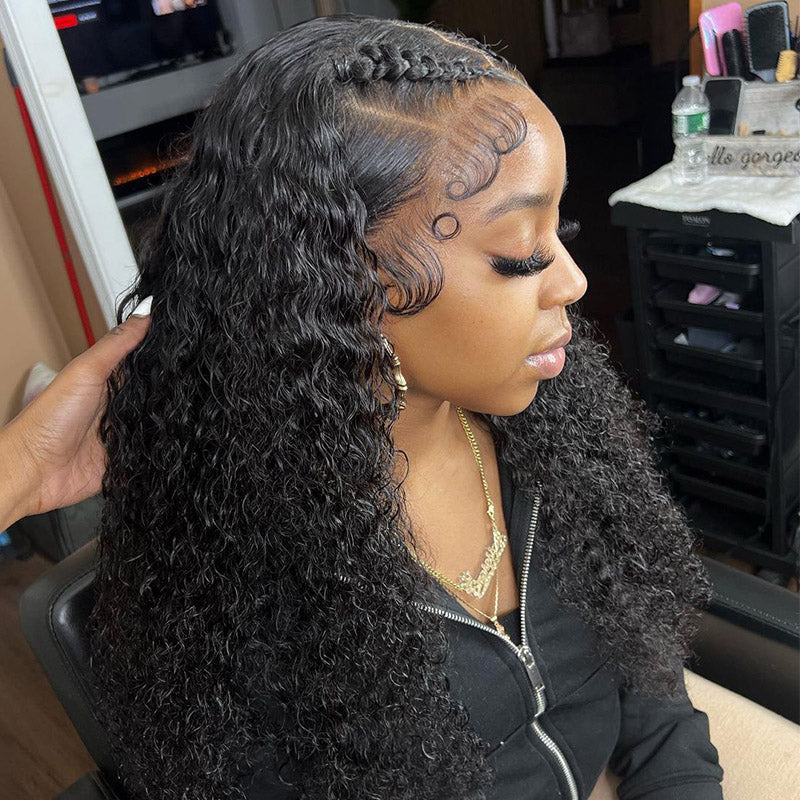 Deep Wave Wig 13x4/13x6 HD Lace Frontal Wig Can Make Deep Part