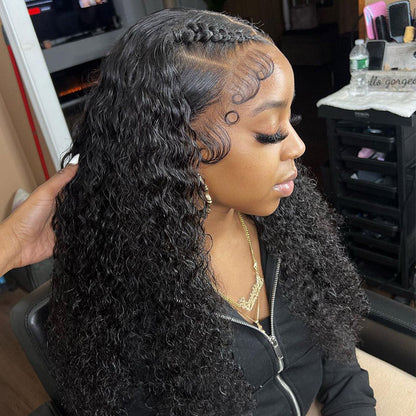 Deep Wave Wig 13x4/13x6 HD Lace Frontal Wig Can Make Deep Part