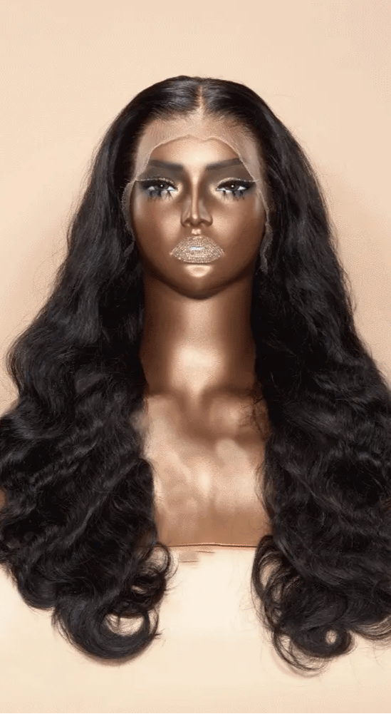 Hair Body Wave Lace Frontal Wig 13x4/13x6 HD Full Frontal Wig Pre-plucked 100% Human Hair Wig