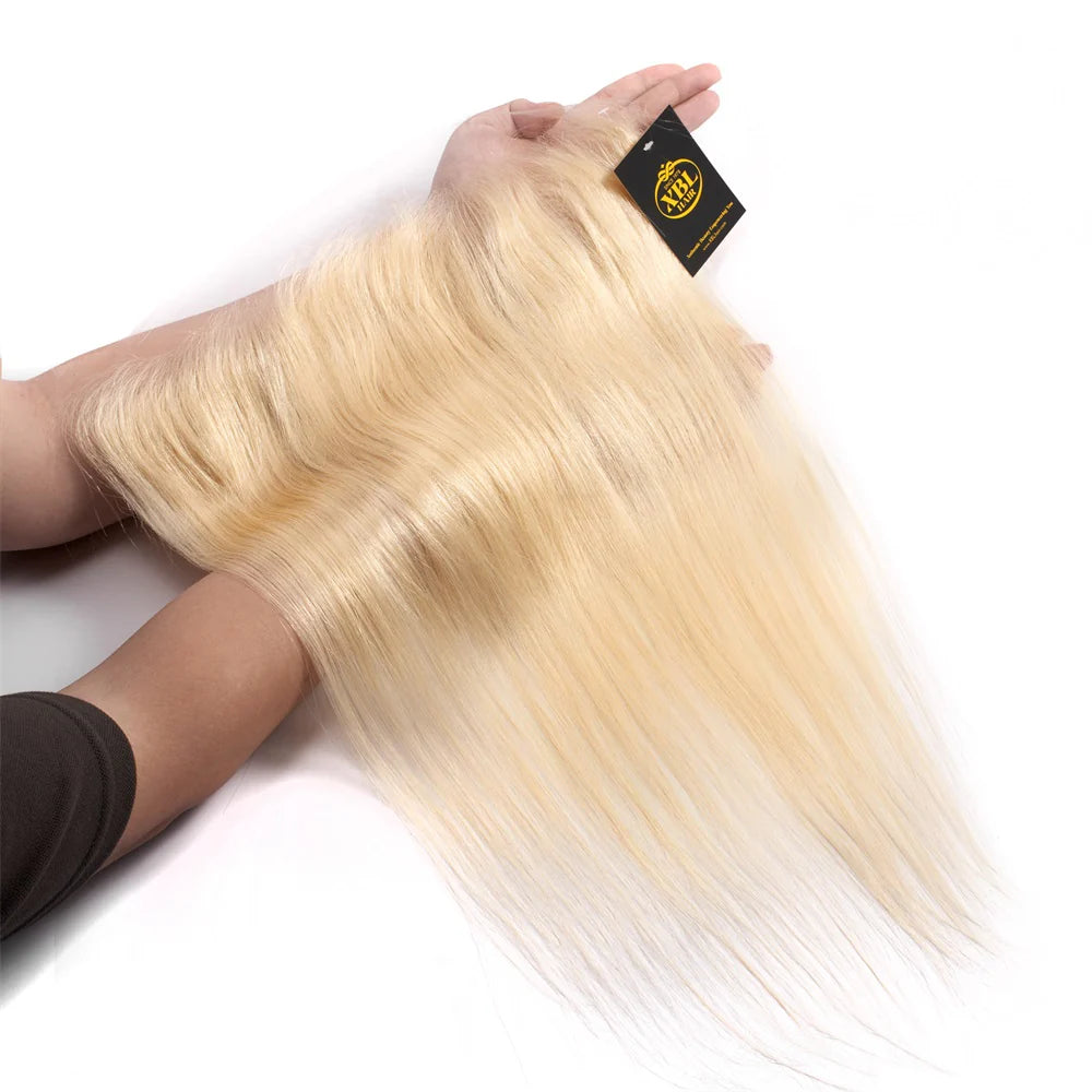 Hair #613 Blonde 13x4 HD Lace Frontal Straight Ear To Ear